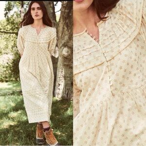 The Great Sterling Natural Dress With Gold Stamp Size 1